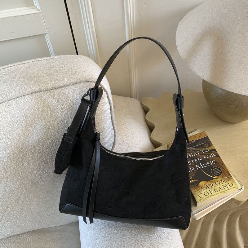 Retro Versatile Suede Bag
