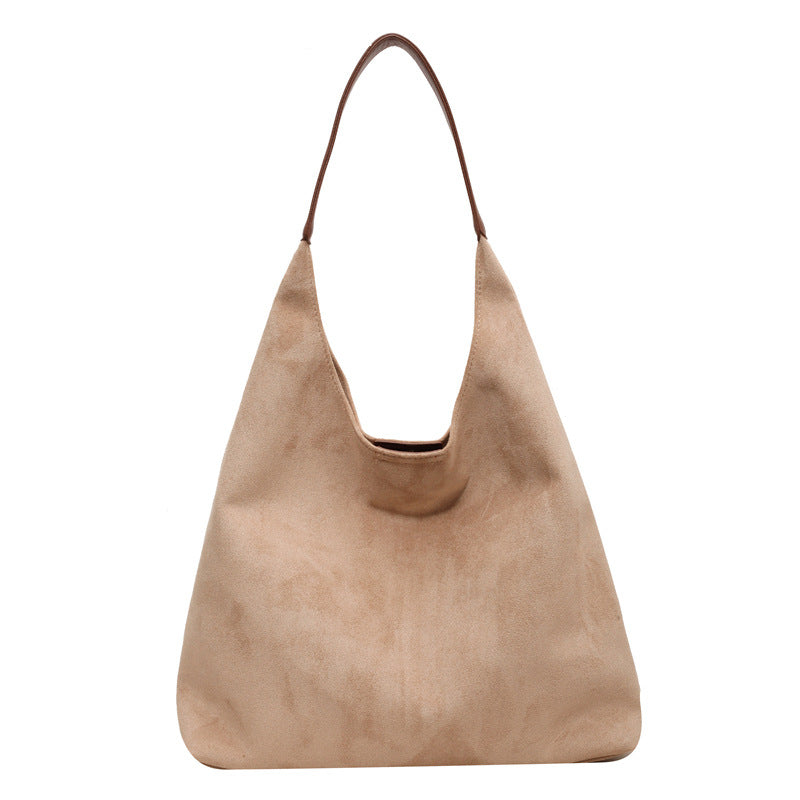 Suede Shoulder Bag