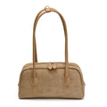 Casual Suede Shoulder Bag