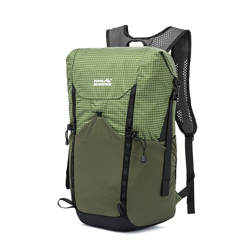 Outdoor Lightweight Curved Edge Foldable Backpack