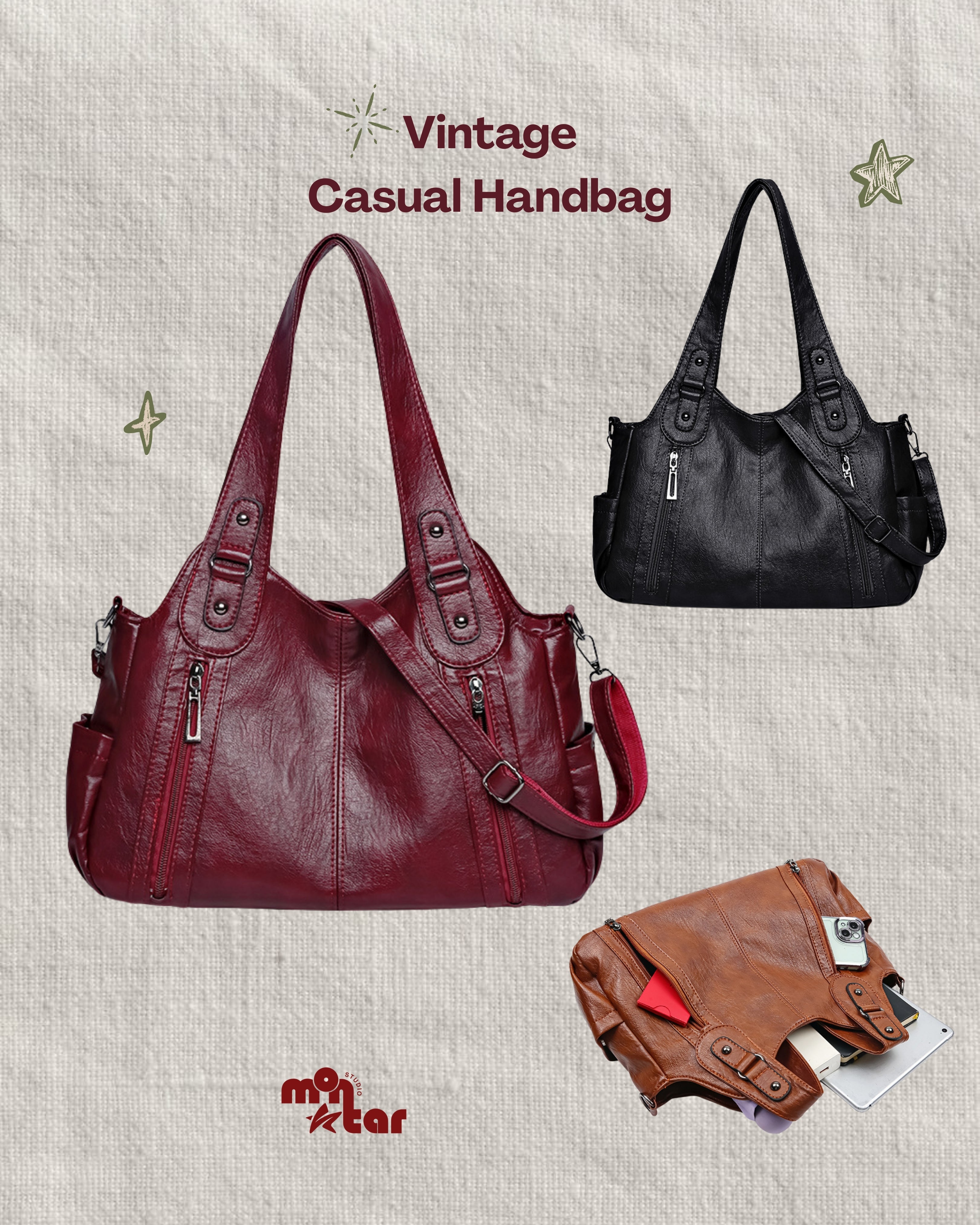 Vintage Casual Handbag