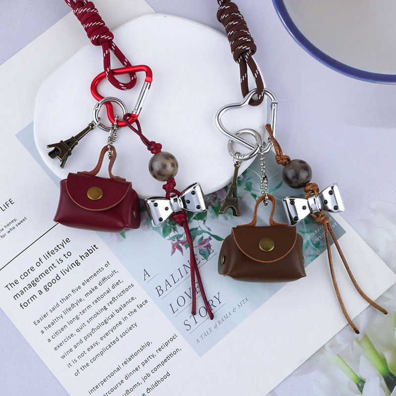 Bow Decorative Bag Charm