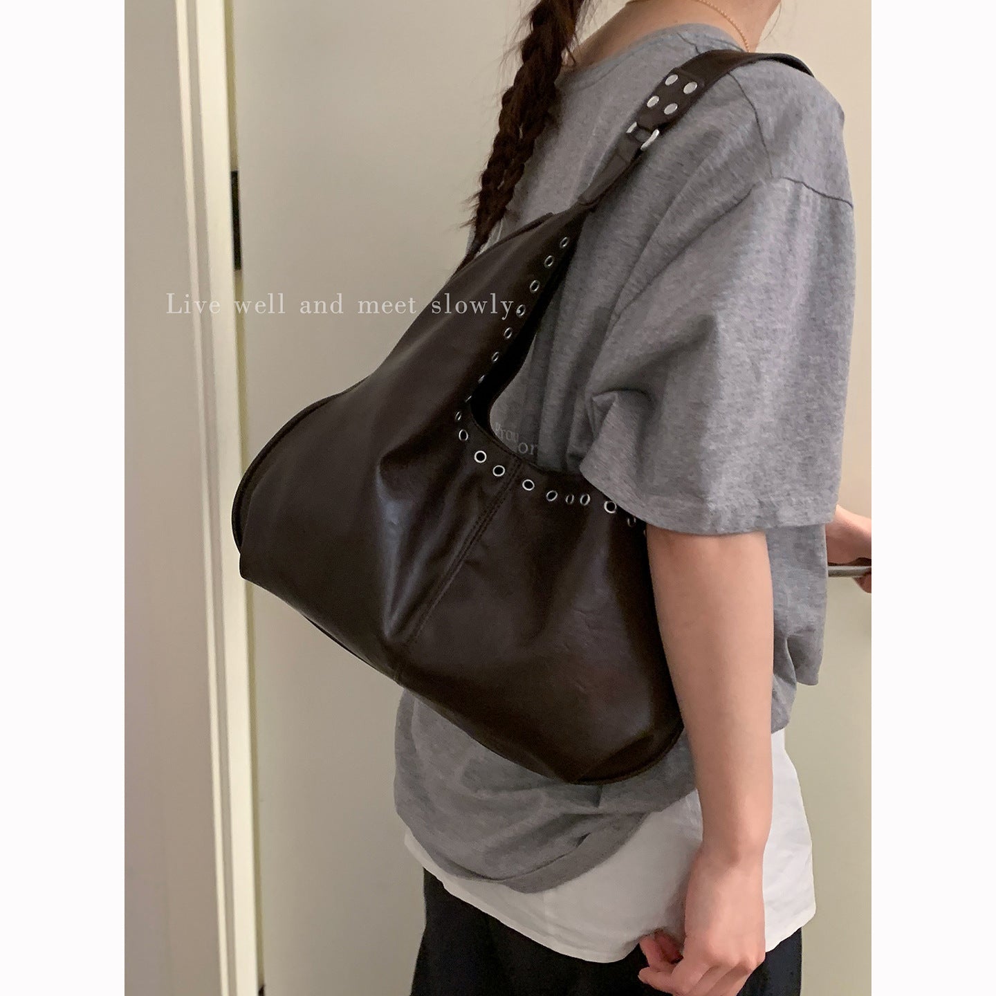 Retro Hobo Shoulder Bag