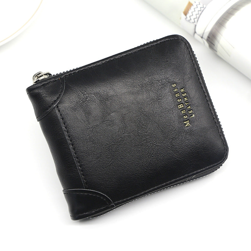 Men's Wallet Casual Zipper