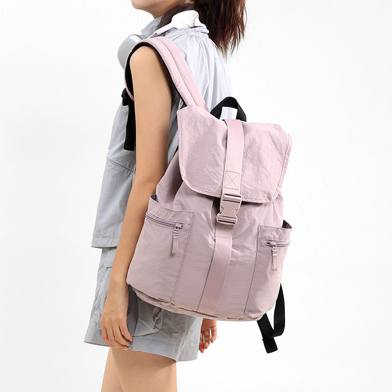 Men's And Women's Casual Nylon Backpack
