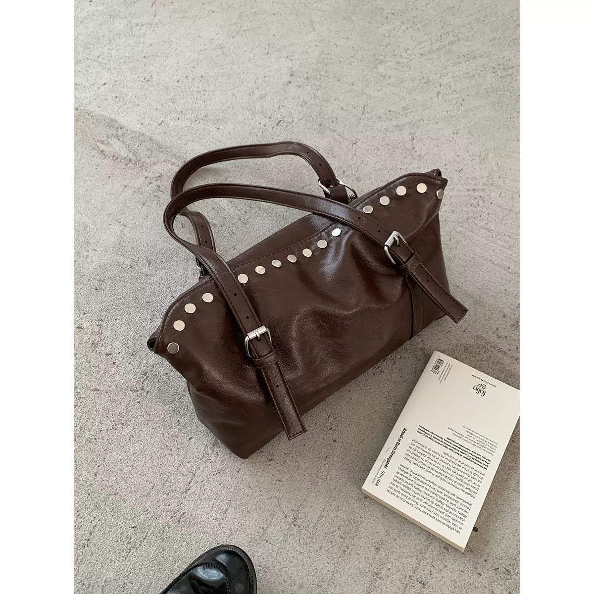Rivet Shoulder Bag
