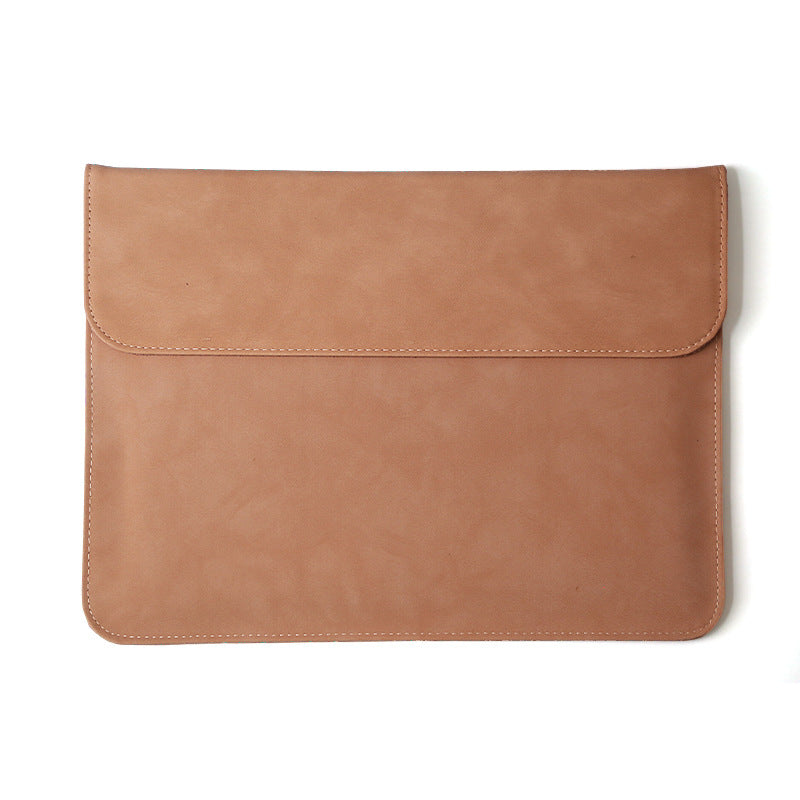 Frosted Leather Laptop inner Sleeve Bag