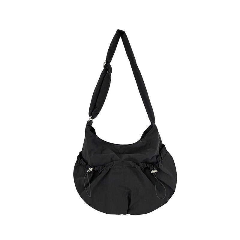 Pleated Pocket Nylon Bag