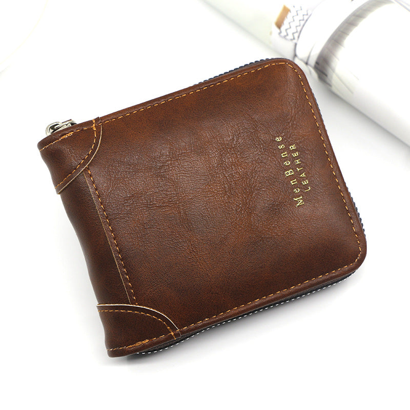 Men's Wallet Casual Zipper