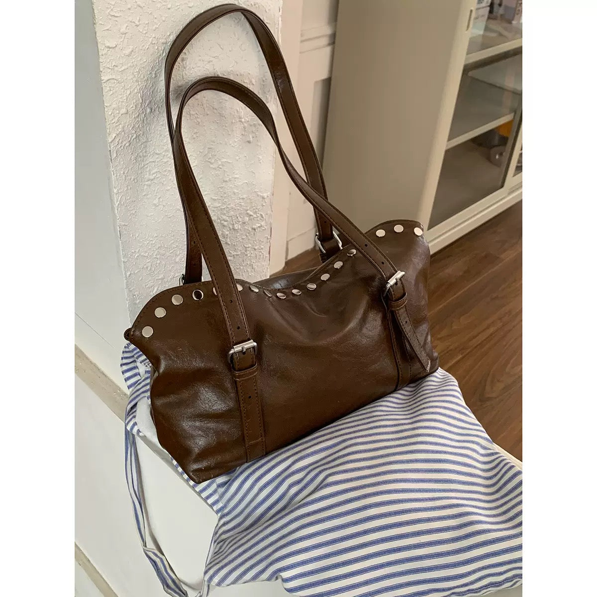 Rivet Shoulder Bag
