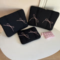 Elastic Lace Bow Tablet-Laptop Sleeve
