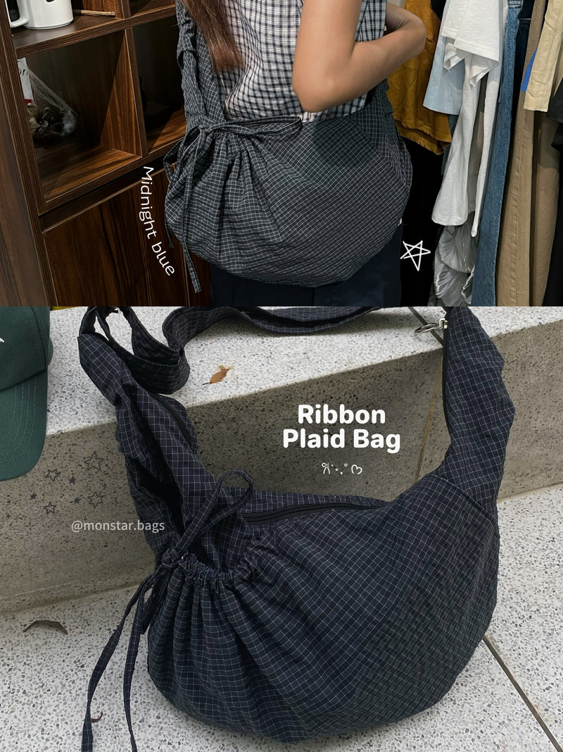 Ribbon Plaid Bag