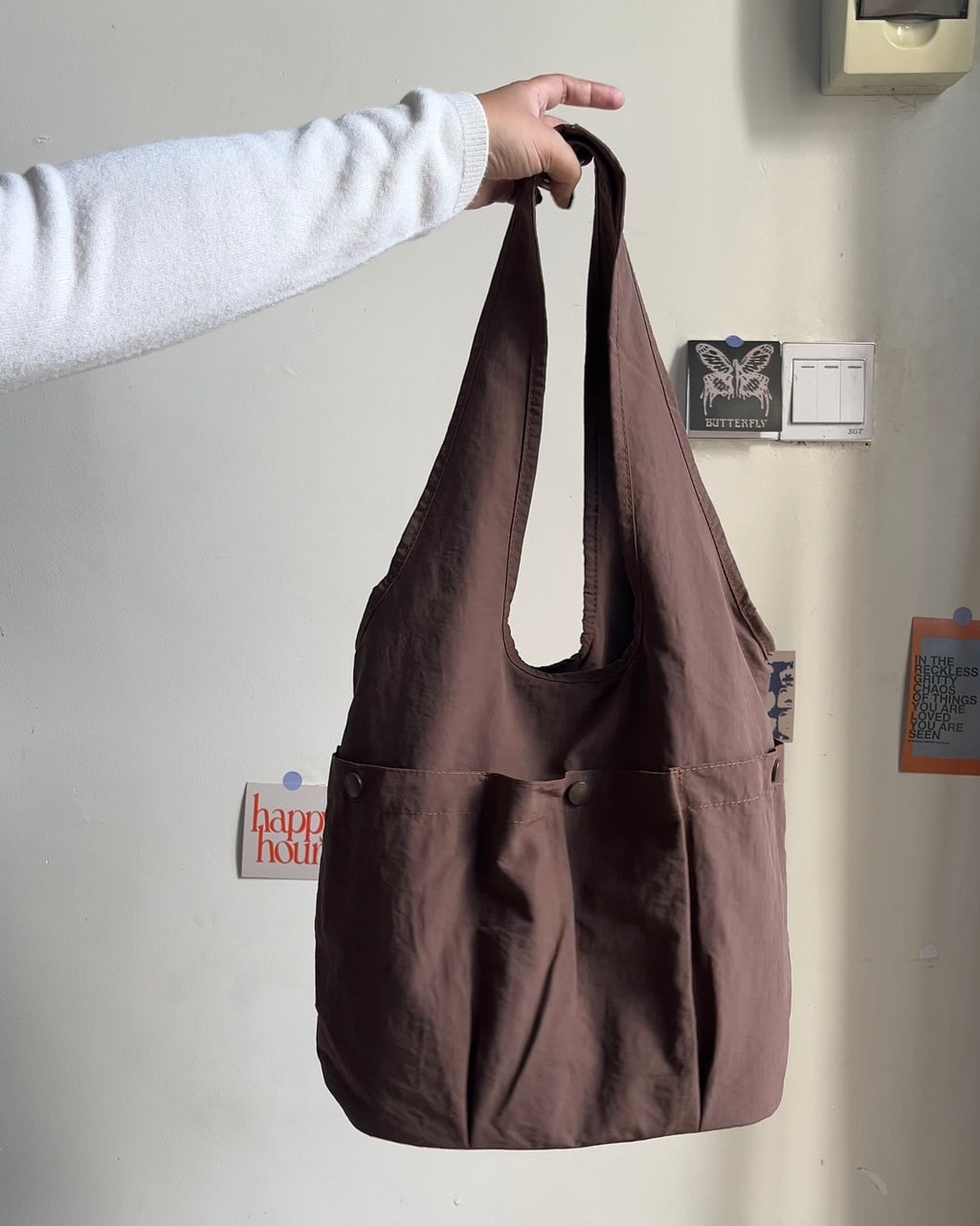 Puffy Pockets Tote