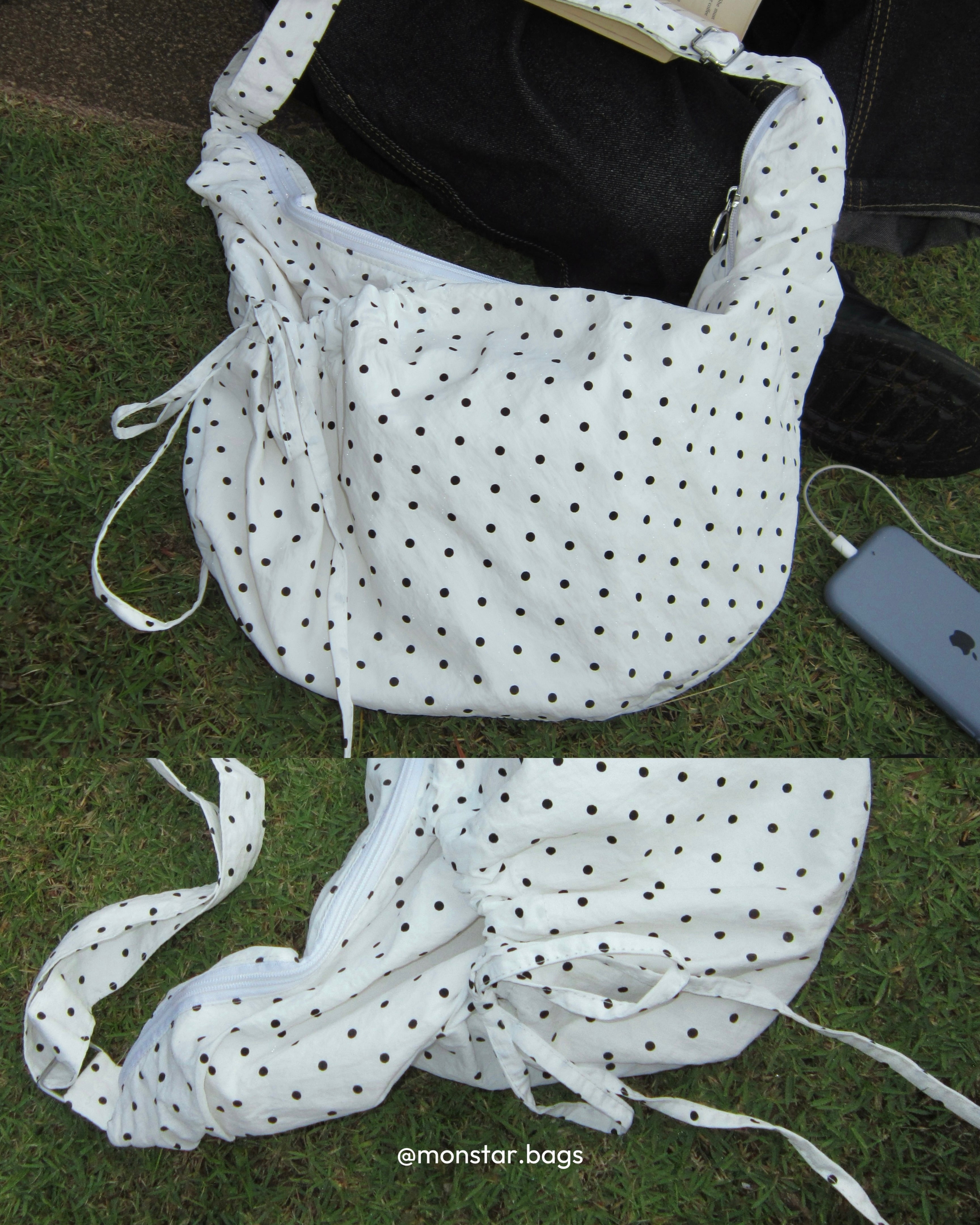 Polkadot Ribbon bag