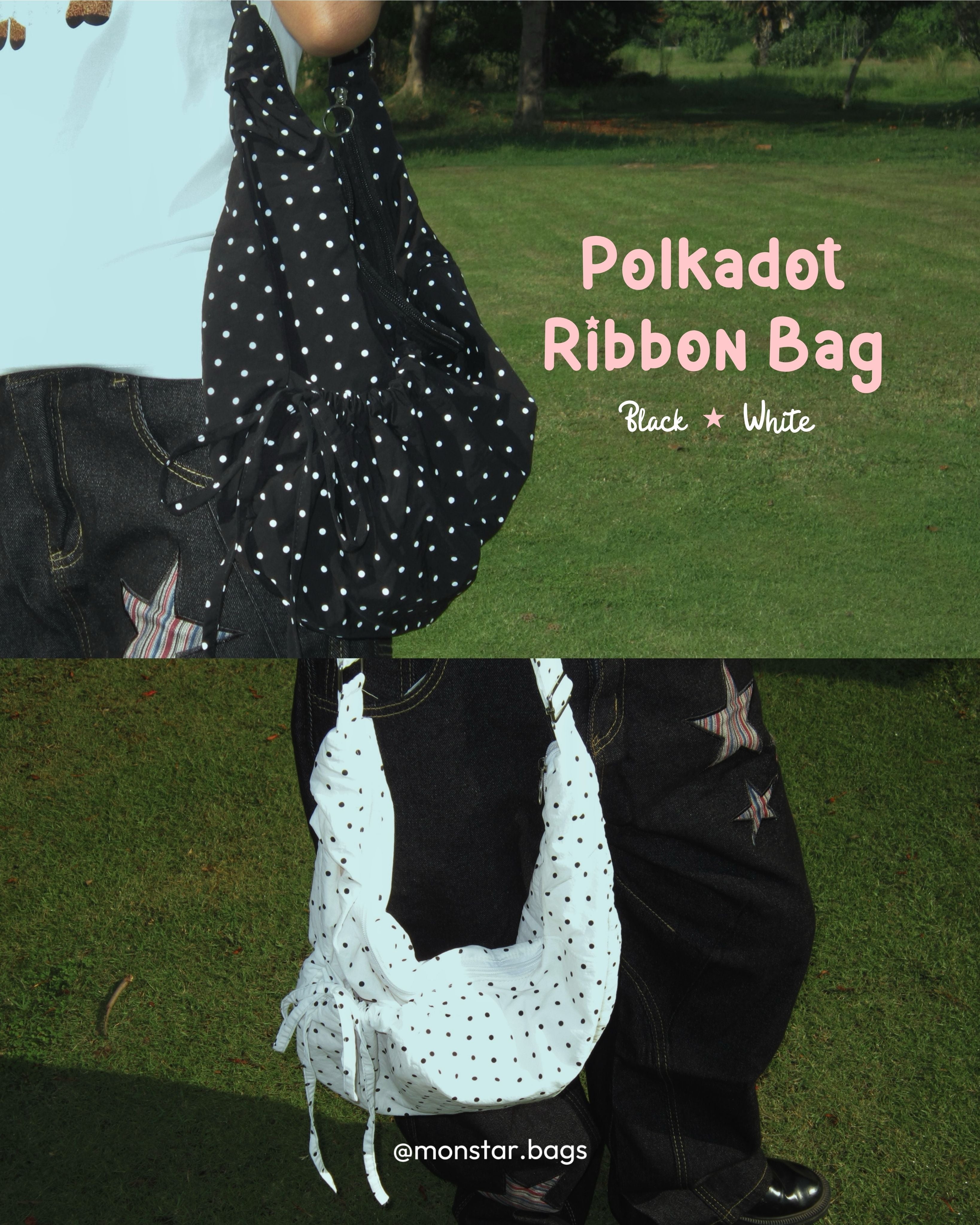 Polkadot Ribbon bag