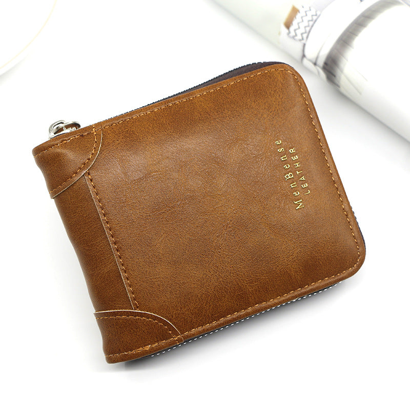Men's Wallet Casual Zipper