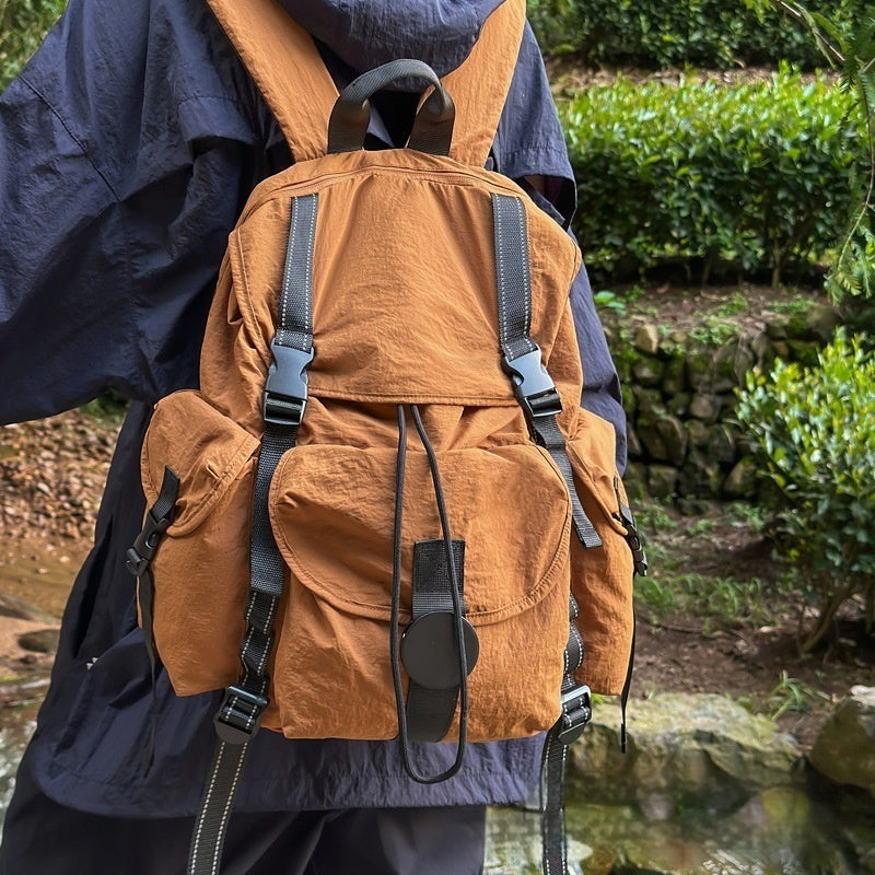 Casual Large Capacity Nylon Backpack