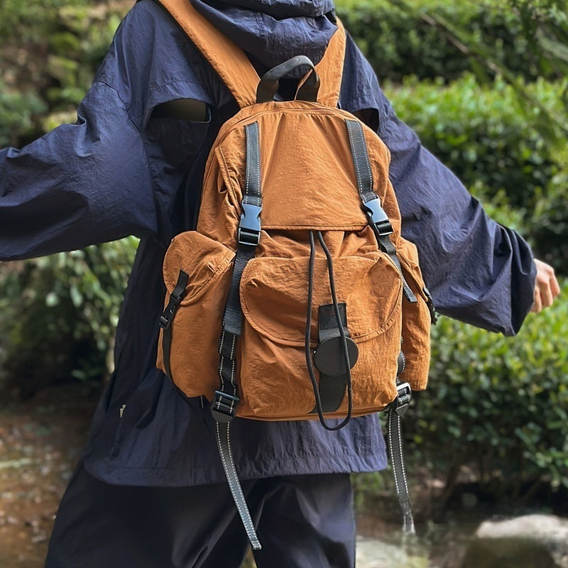 Casual Large Capacity Nylon Backpack