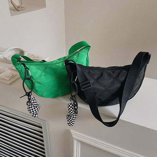 Chic Rhombus Pattern Bag