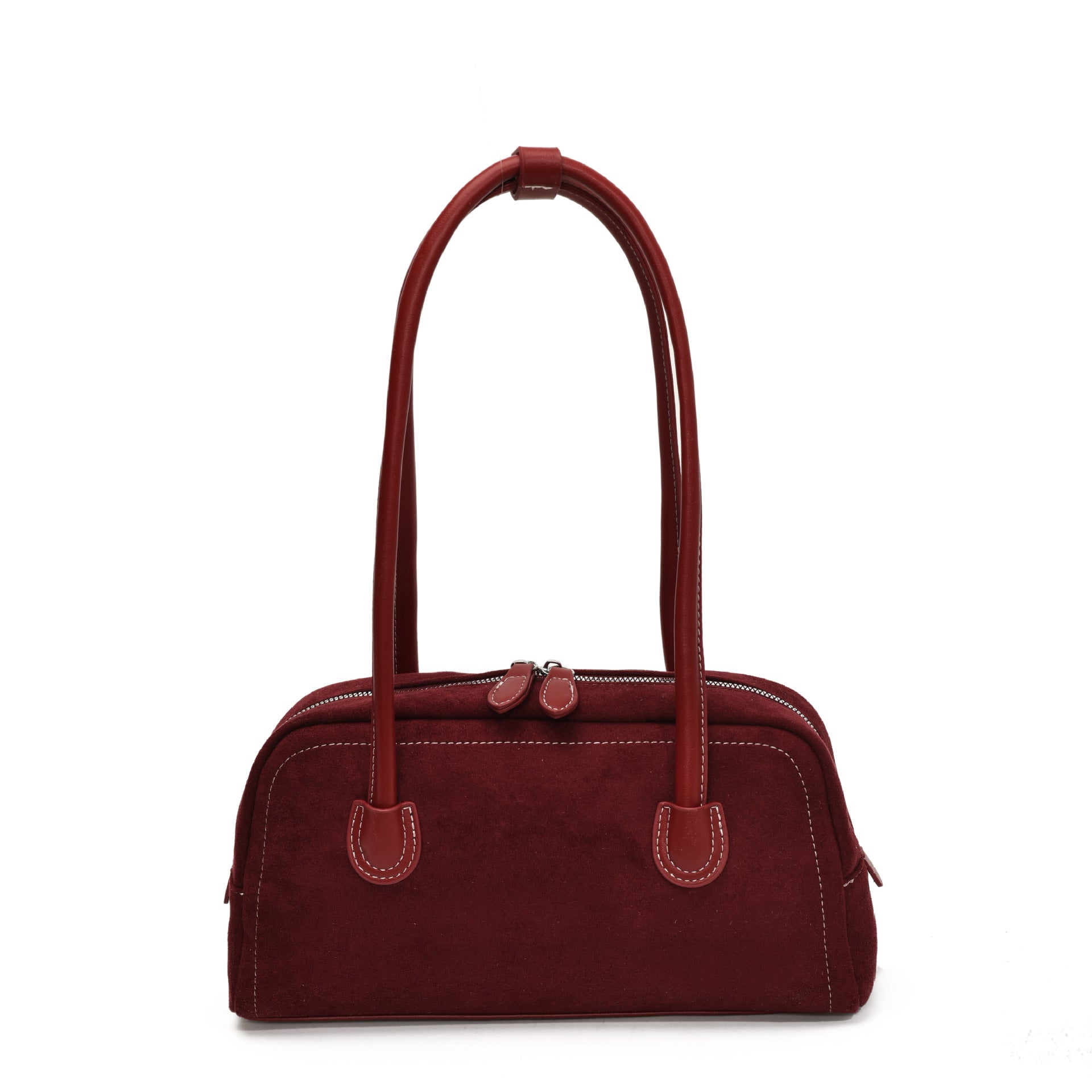 Casual Suede Shoulder Bag