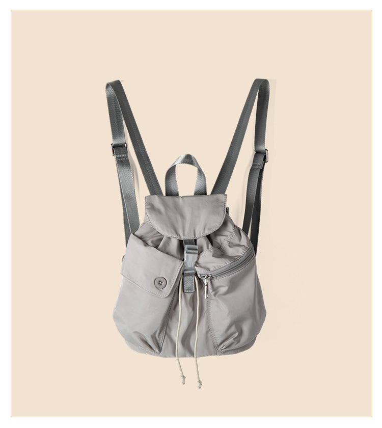 Drawstring Nylon Backpack