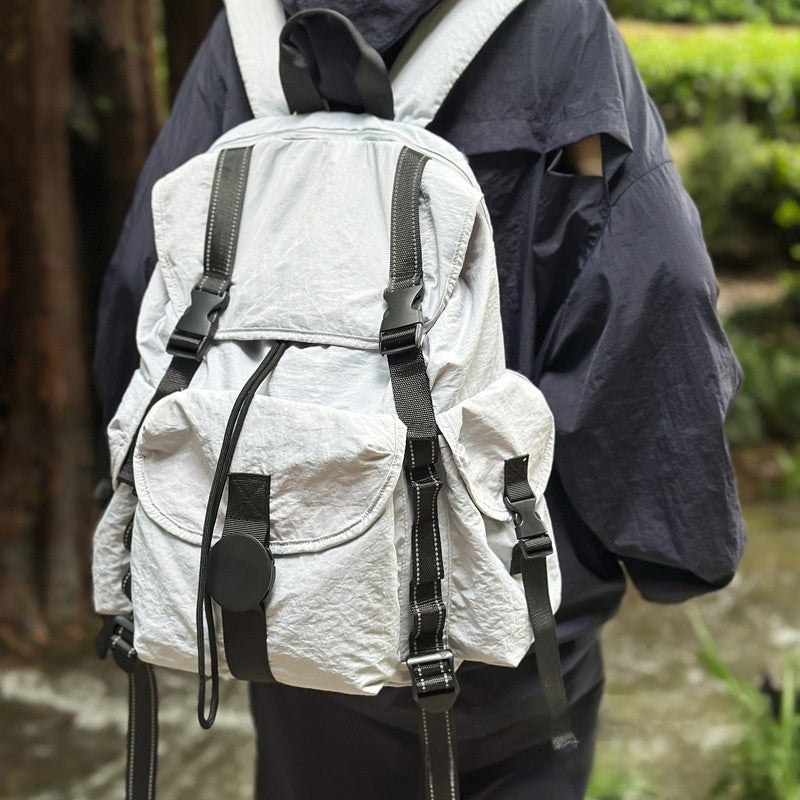 Casual Large Capacity Nylon Backpack