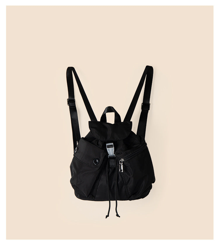 Drawstring Nylon Backpack