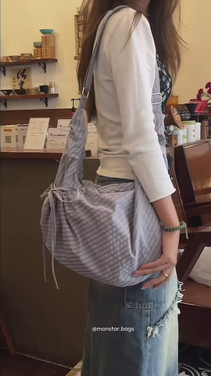 Ribbon Plaid Bag
